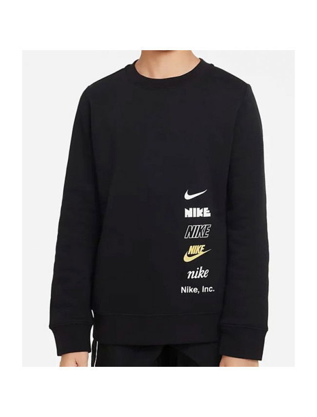Mikina Nike Sportswear Crew Sweatshirt Čierna | DX5162-010, 0