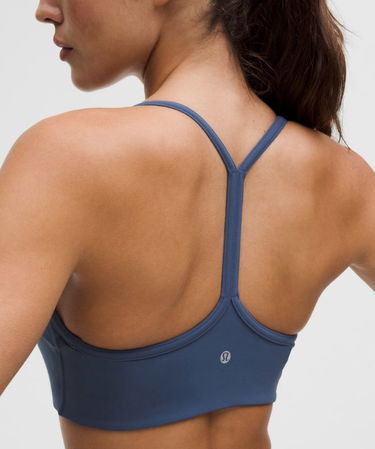 Podprsenka lululemon Evolve Flow Y Light-Support Bra C/D Cups, Size L Modrá | prod20005495, 4