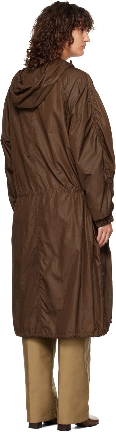 Pláštenka LEMAIRE Nylon Hooded Parka Hnedá | CO1058 LF1301, 2