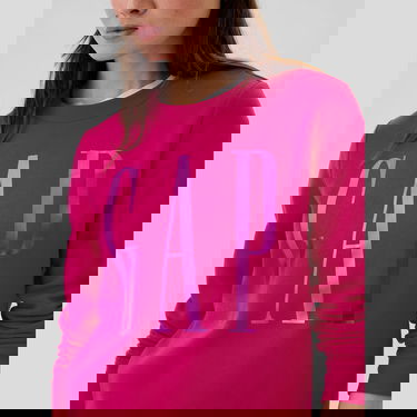 Mikina GAP Logo Sweatshirt Bright Beet Ružová | 540907-03, 3