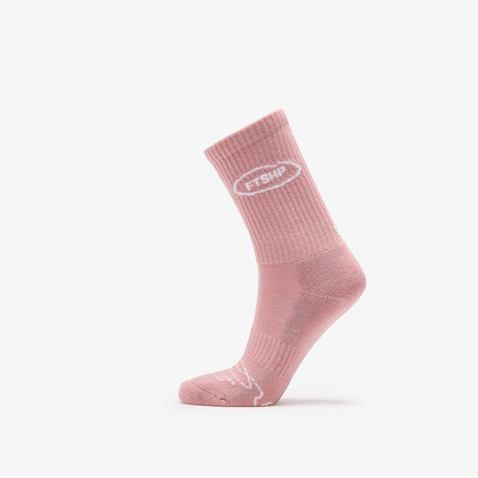 Basic Crew Socks 3-Pack Navy/ Acru/ Pink