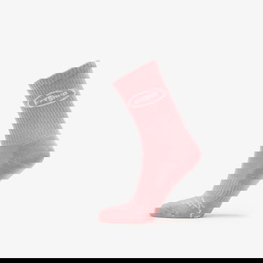 Ponožky Footshop Basic Crew Socks 3-Pack Navy/ Acru/ Pink Rôznofarebný | FTSHP_361, 10