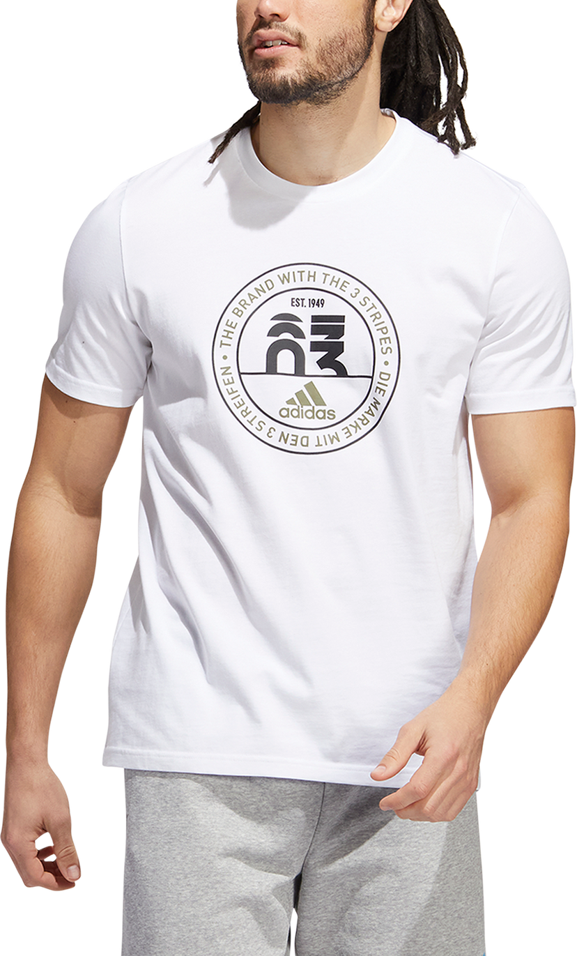 Tričko adidas Originals EMB G Tee Biela | hk9176