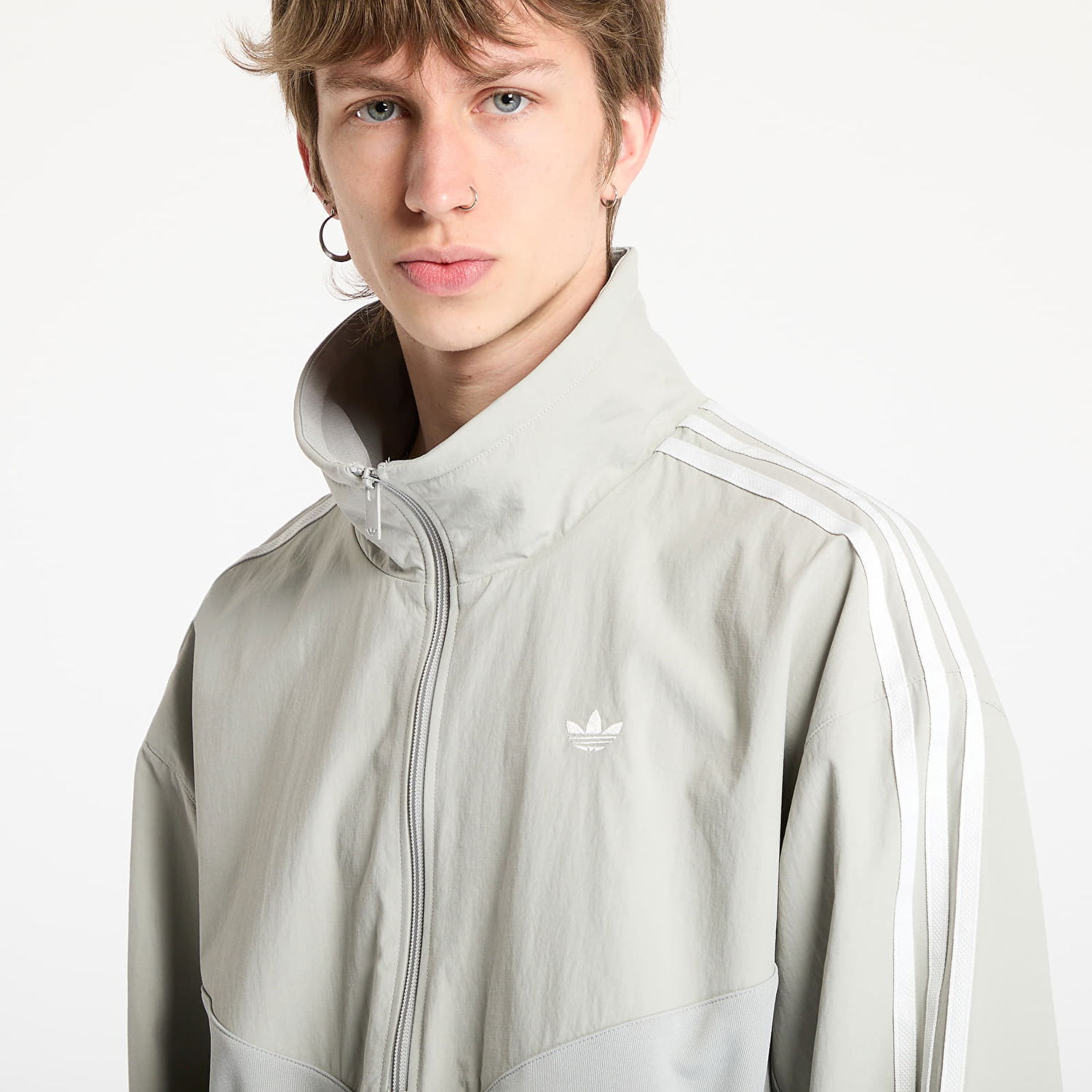 Mikina adidas Originals R3CD Half Zip Track Top Šedá | KA3829, 1