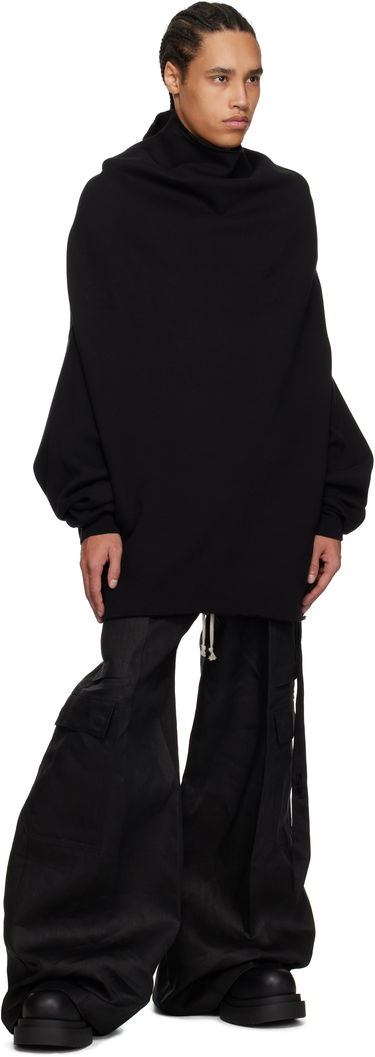 Sveter Rick Owens Rick Owens DRKSHDW Hollywood Shroud Turtleneck Čierna | DU01E3273 F, 3