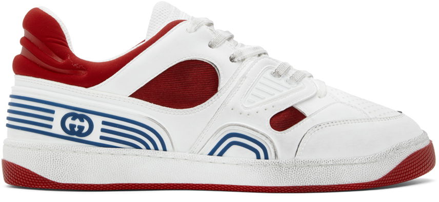 Basket Sneakers 'Red & White'