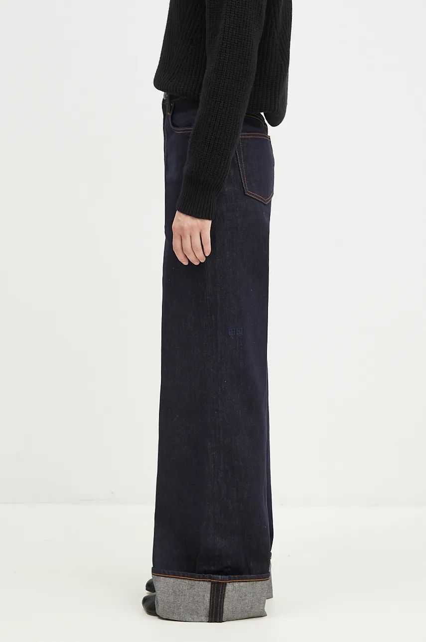 Džínsy Ksubi High Waist Cuff Jeans Modrá | WFA24DJ016, 1