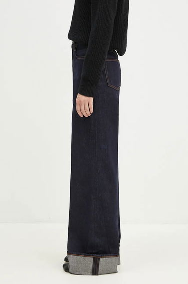 Džínsy Ksubi High Waist Cuff Jeans Modrá | WFA24DJ016, 1