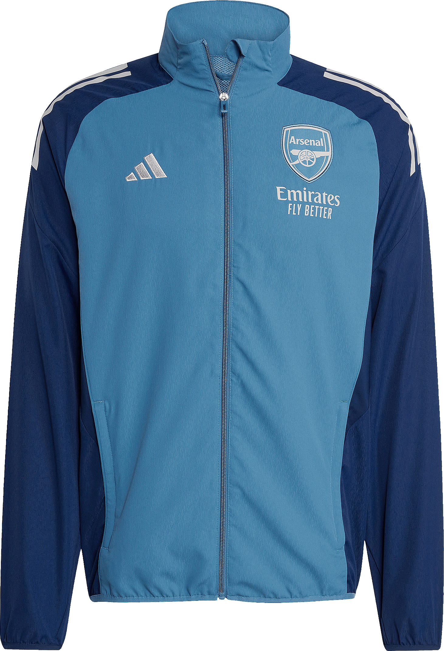 Bunda adidas Originals Arsenal FC Pre-Match Jacket 2025/26 Modrá | jj1790, 0