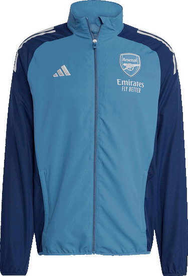 Bunda adidas Originals Arsenal FC Pre-Match Jacket 2025/26 Modrá | jj1790, 0