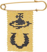 Vivienne Westwood Beaded Charm Brooch