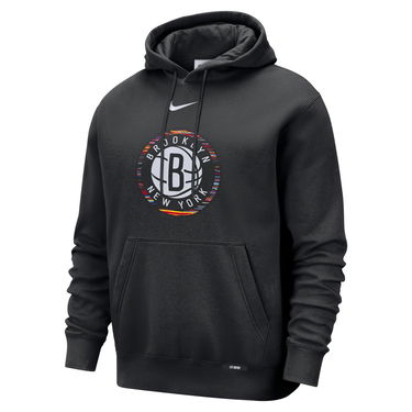 Mikina Nike Brooklyn Nets City Edition Club Hoodie Čierna | HQ5503-010, 0