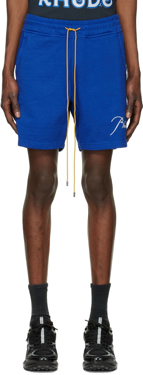Šortky Rhude Rhude Terry Shorts Navy | RHSS22SH13012335