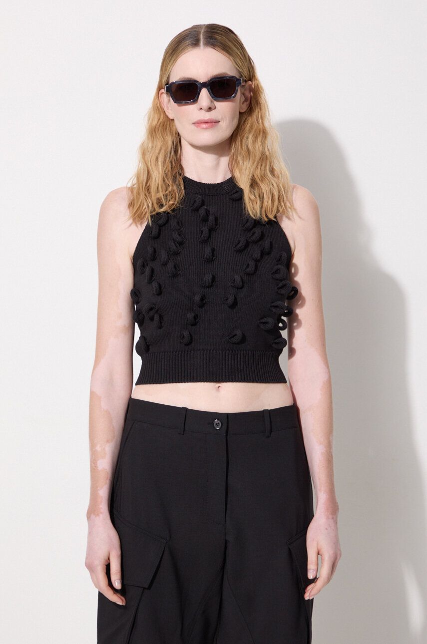 Tielko JW Anderson Loop Tank Top Čierna | KW1137.YN0327.999, 0