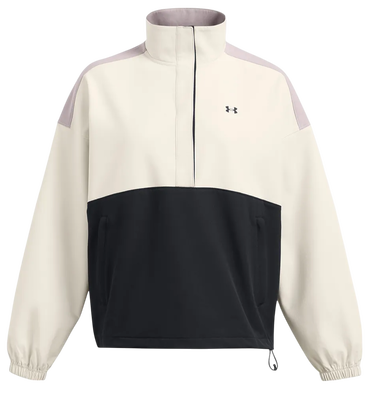 Vetrovka Under Armour Under Armour Armoursport Woven Pullover Biela | 1386473-110, 2