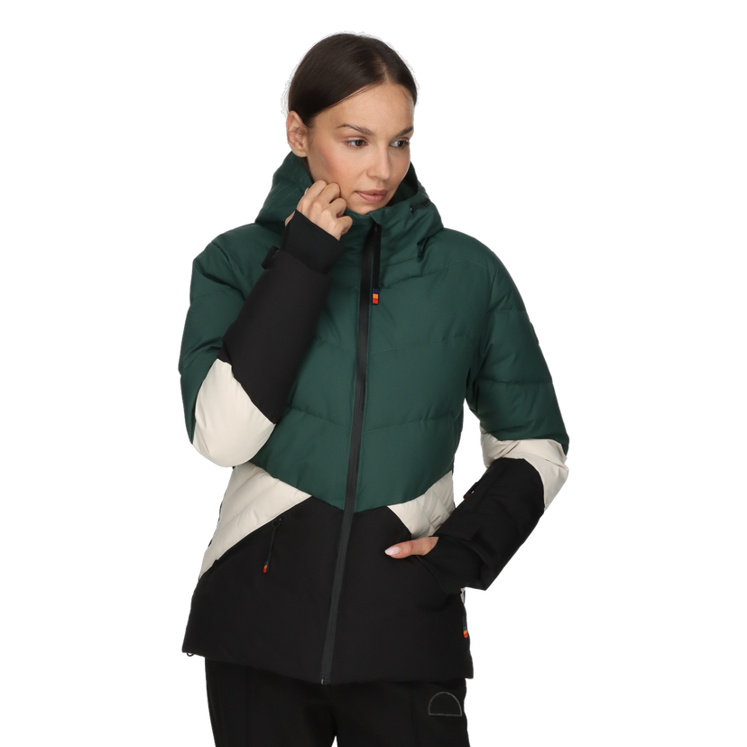 Prešívaná bunda Ellesse MELINA Color-Blocked Puffer Ski Jacket Rôznofarebný | ELA253F502-61