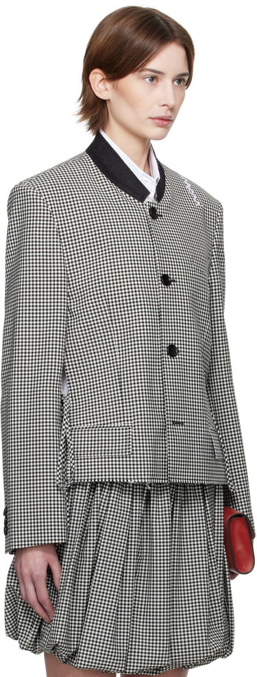 Sukňa Marni Marni Gingham Cropped Jacket Rôznofarebný | GIMA0283QS UTP787, 1