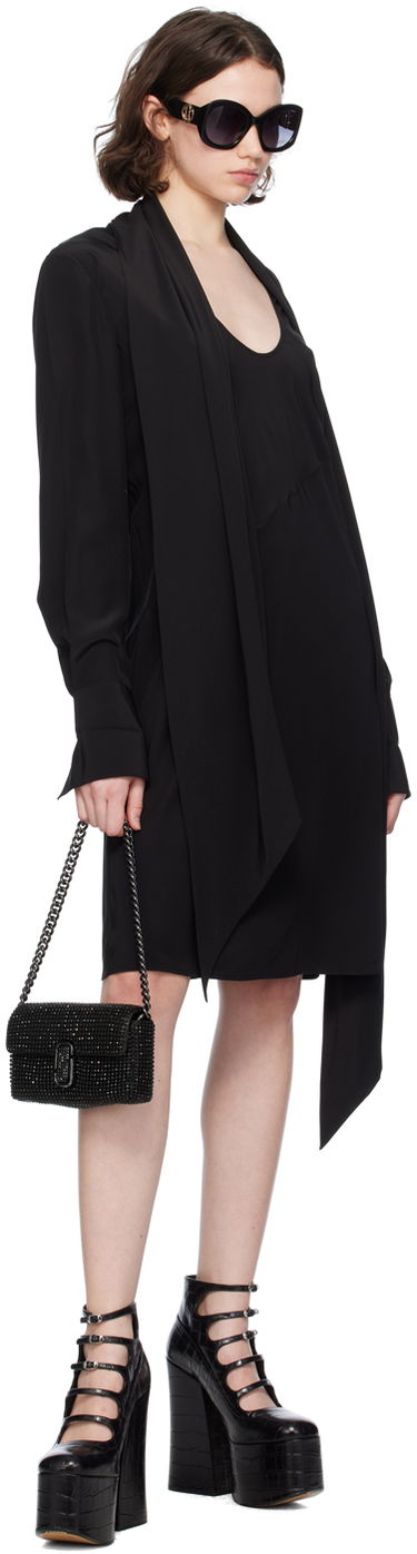 Taška cez rameno Marc Jacobs Marc Jacobs 'The Rhinestone J Marc Mini' Shoulder Bag Čierna | H912M06RE22, 3