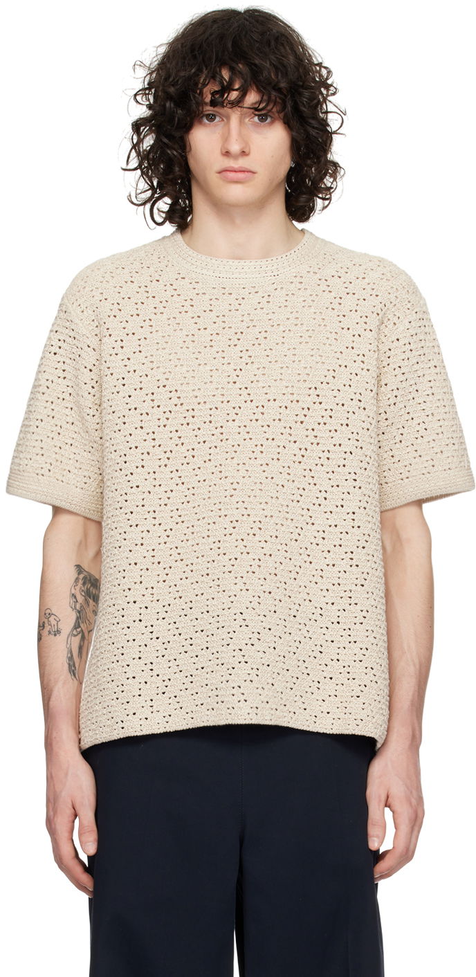 Tričko Bottega Veneta Crewneck T-Shirt Biela | 785359V3WM0, 0