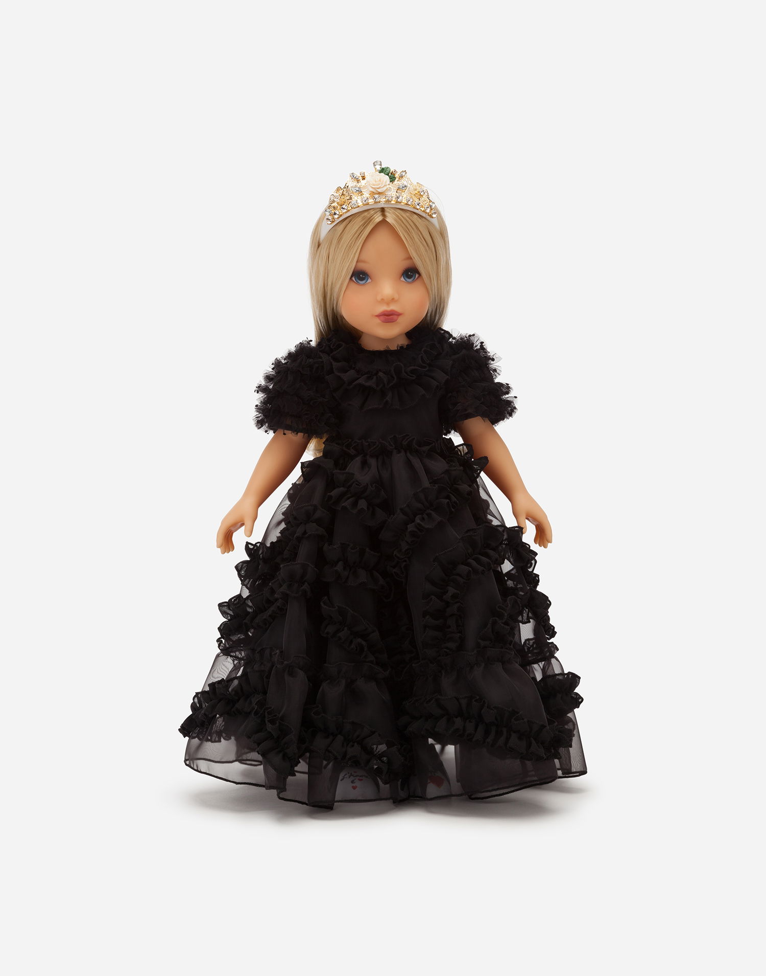 Flexstyle Dolce & Gabbana Doll with Multilayer Organza Dress Čierna | LCJA20G7VAYS9000, 0