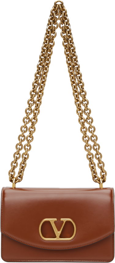 Taška cez rameno Valentino Small Shoulder Bag Hnedá | 6W2B0R17GCB, 0