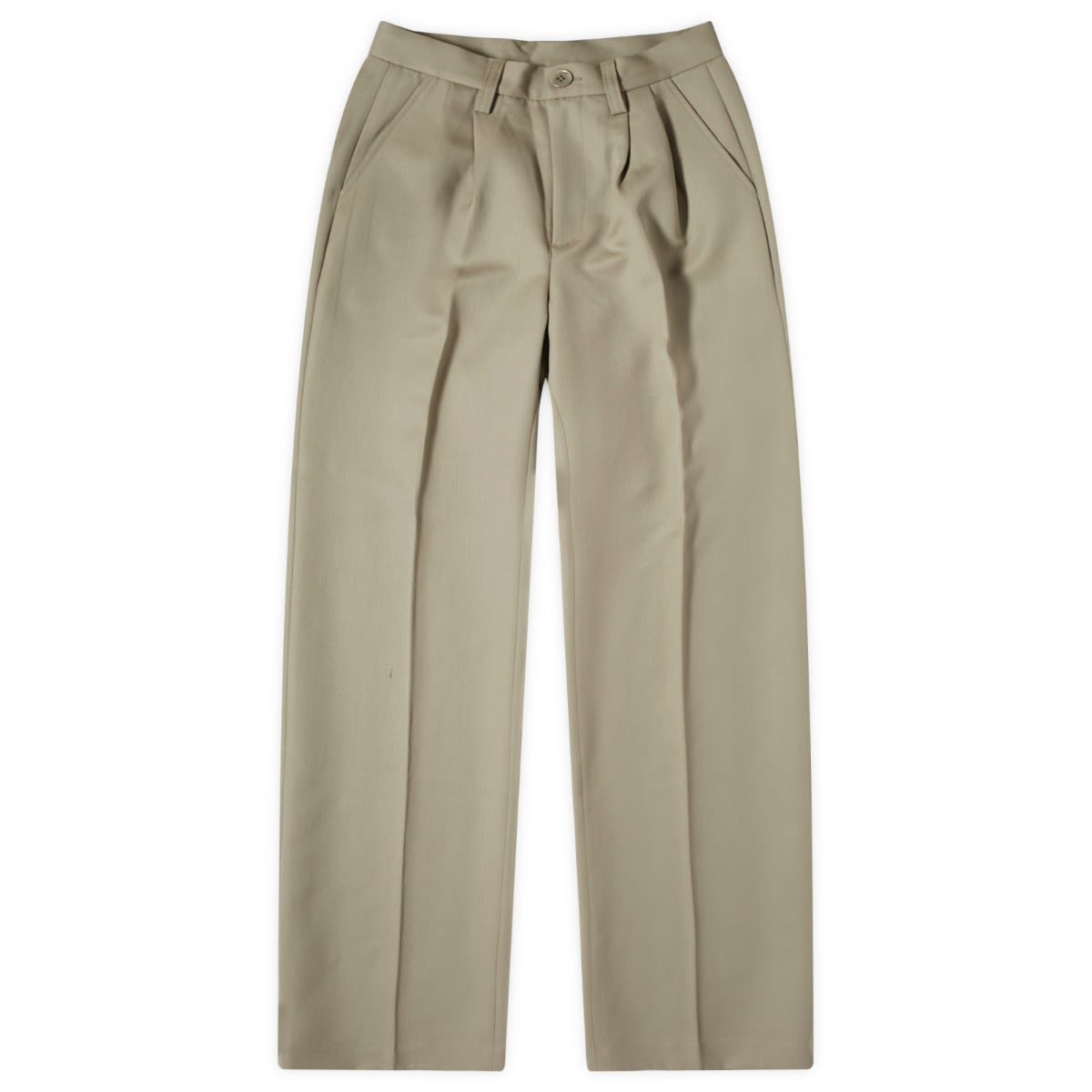 Nohavice Anine Bing Carrie Pleated Dress Pants Béžová | A-03-3269-250B, 1