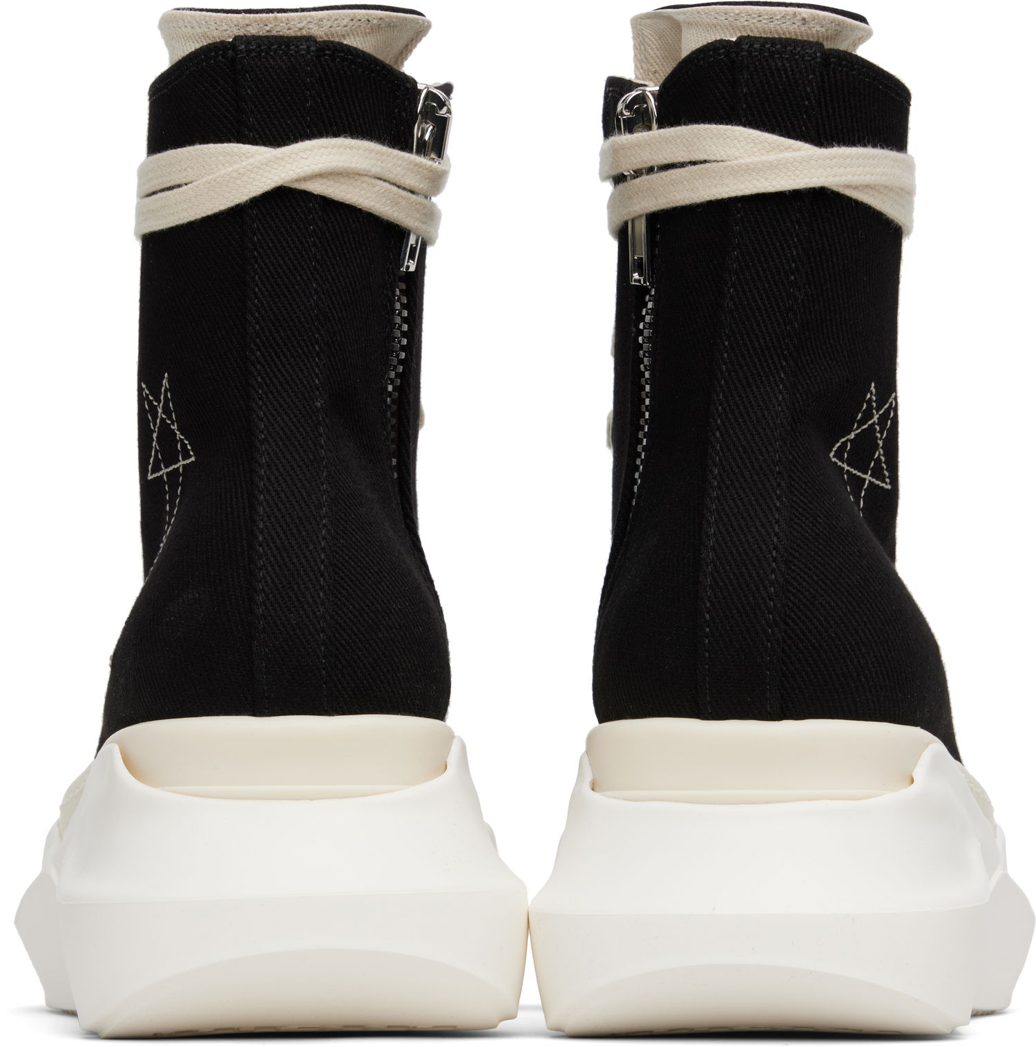 Tenisky a topánky Rick Owens Rick Owens DRKSHDW Hollywood Abstract High-Tops Čierna | DS01E3840 DOEM9, 1