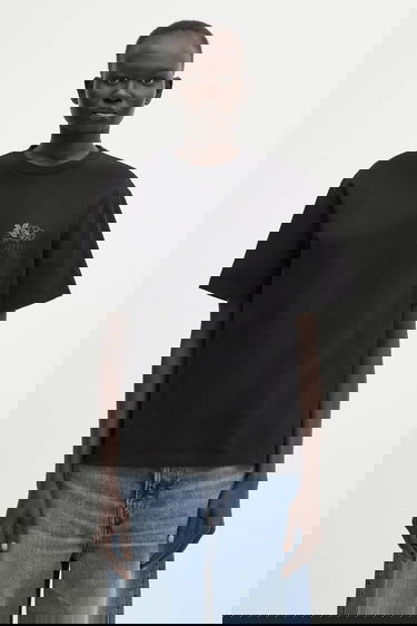 Tričko Carhartt WIP S/S Flourish T-Shirt Čierna | I035542.89XX, 2