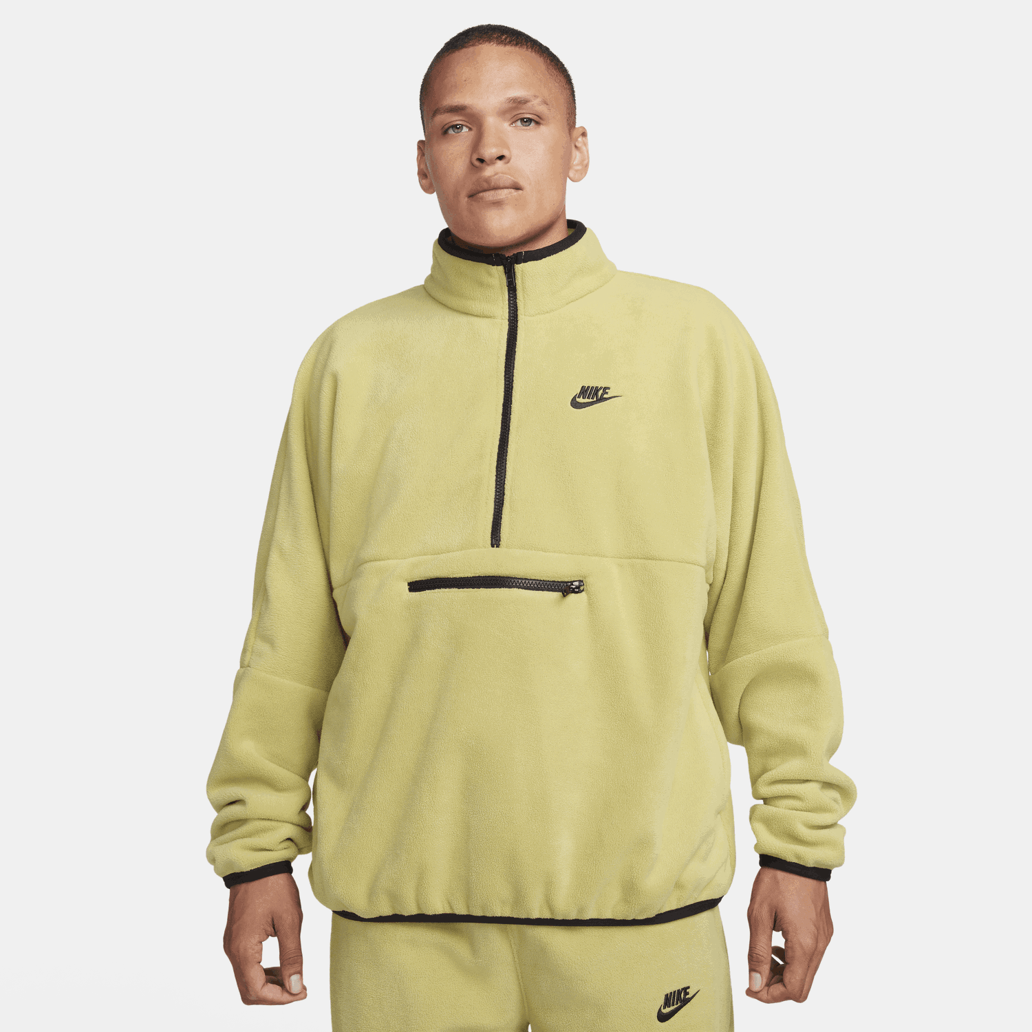 Mikina Nike Club Fleece+ 1/2-Zip Fleece Top Žltá | DX0525-720, 0