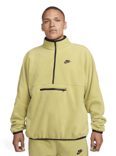 Mikina Nike Club Fleece+ 1/2-Zip Fleece Top Žltá | DX0525-720