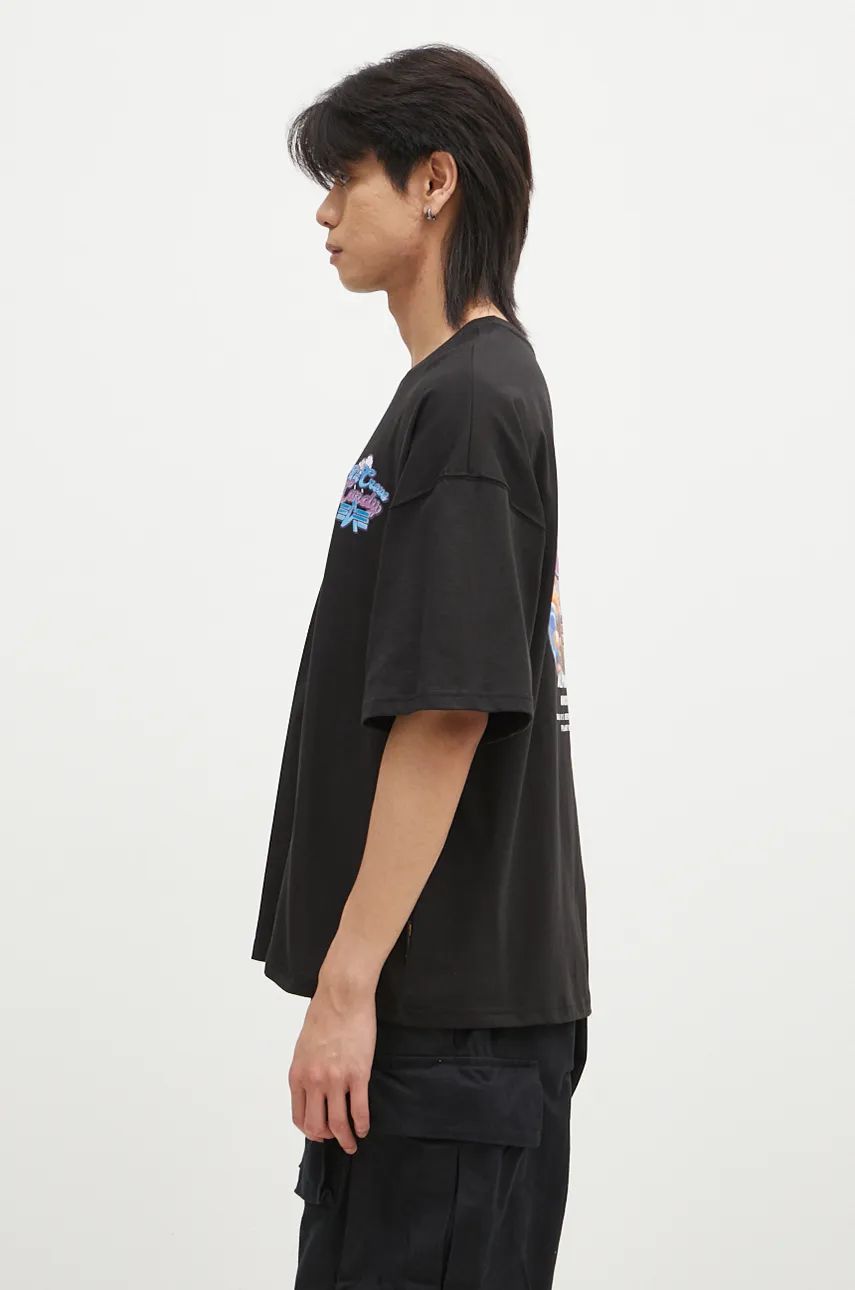 Tričko Alpha Industries Candy Crew T-Shirt With Print Čierna | 148509, 1