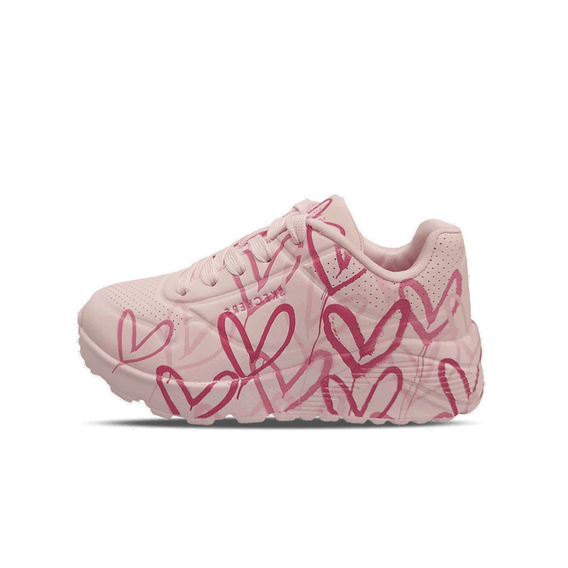 Tenisky a topánky Skechers UNO LITE Heart Graphic Ružová | 314065L-LPMT
