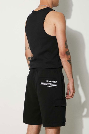 Šortky AAPE by A Bathing Ape AAPE Cargo Shorts Čierna | AAPSPMA676XXM, 2