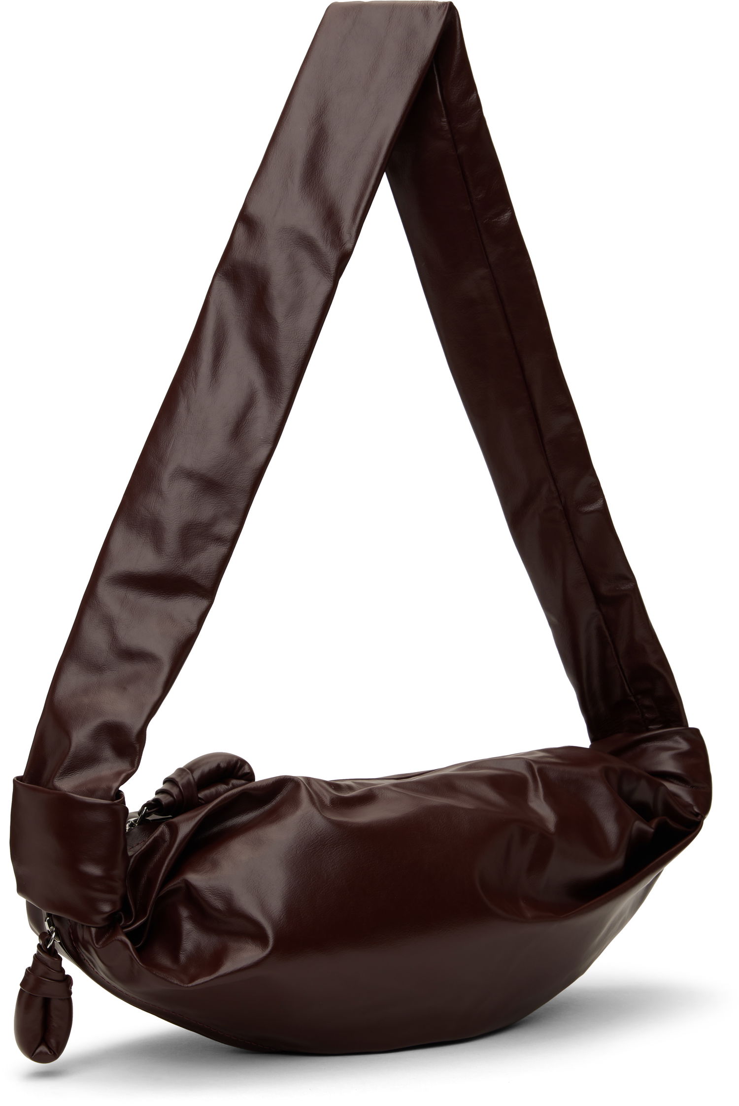 Kabelka LEMAIRE Small Soft Croissant Bag Vínová | BG0092 LL0028, 1