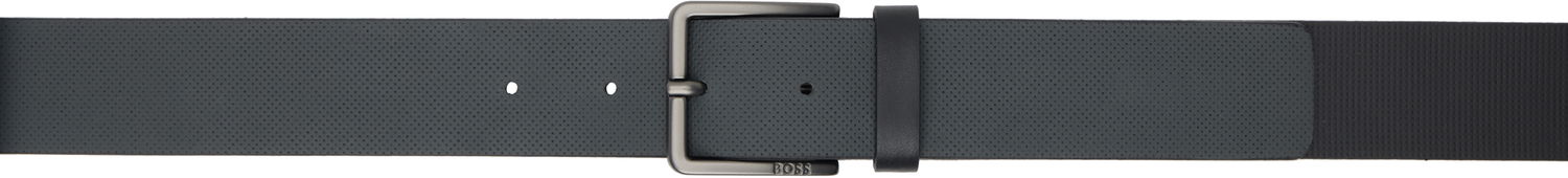 Opasok BOSS BOSS Embossed Structure Belt Čierna | 50537053, 0