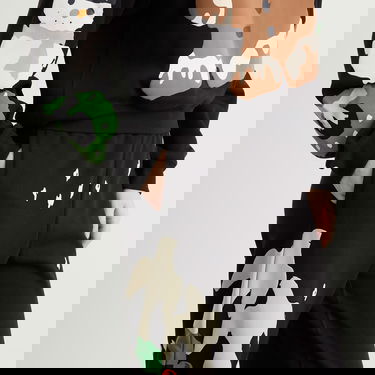 Tepláky SKIMS CPFM Printed Straight Leg Pant Gingerbread Print Rôznofarebný | BT-PNT-10930W-OGB, 5