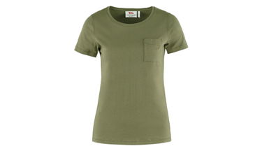 Tričko FJÄLLRÄVEN Övik T-Shirt Zelené | F83525-620, 1