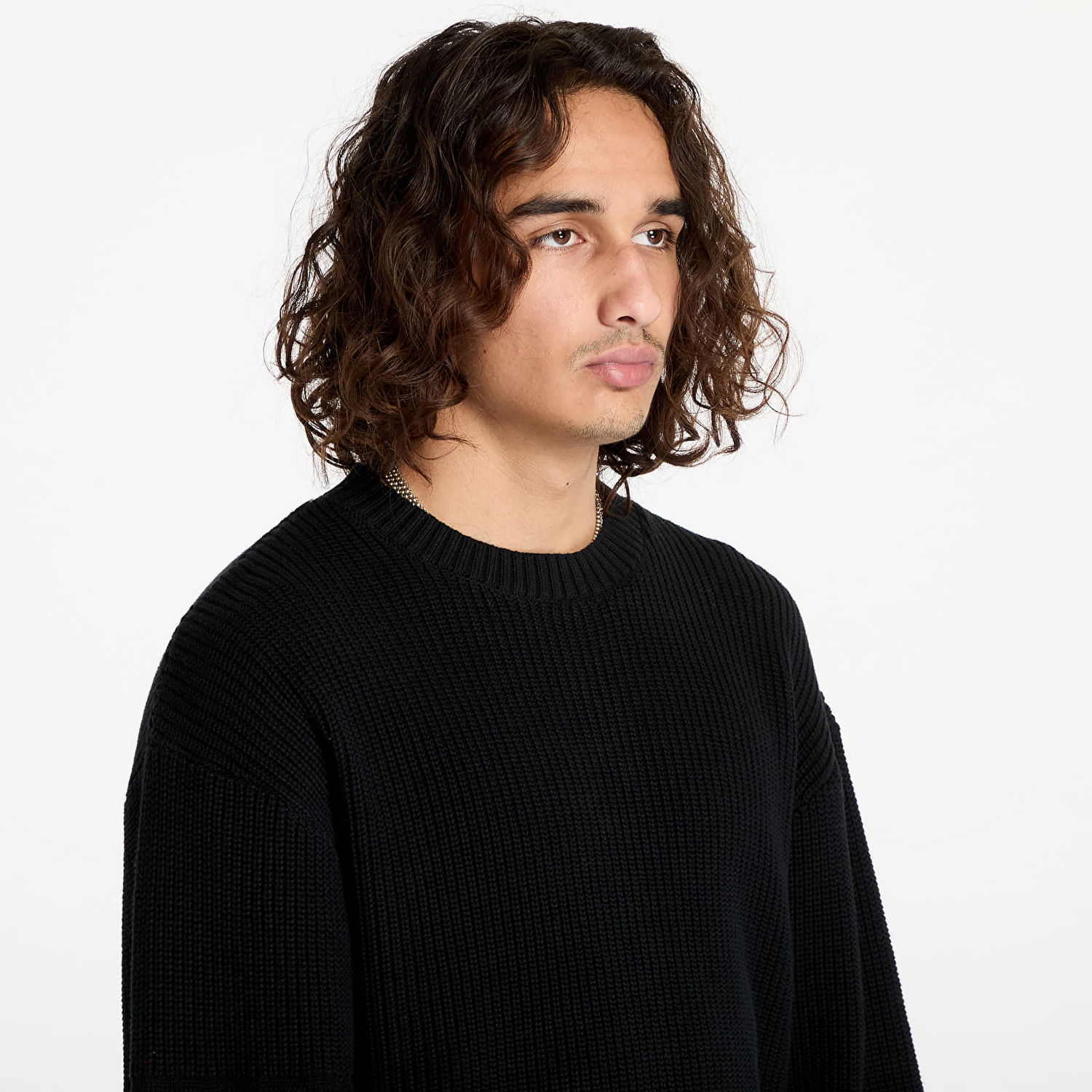 Sveter DAILY PAPER Band Knit Sweater Black Čierna | 2422079, 1