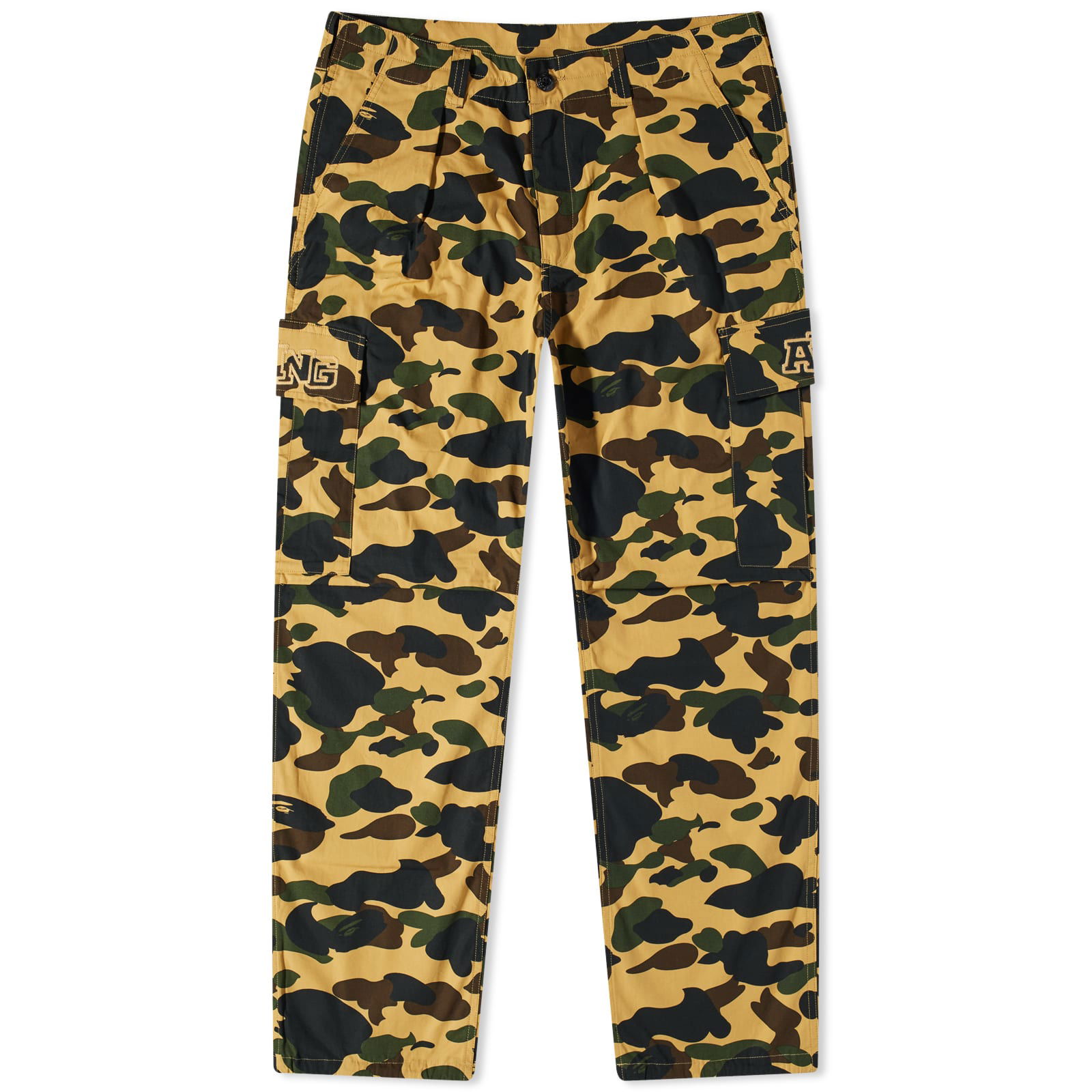 1st Camo 6 Pocket Pants Yellow