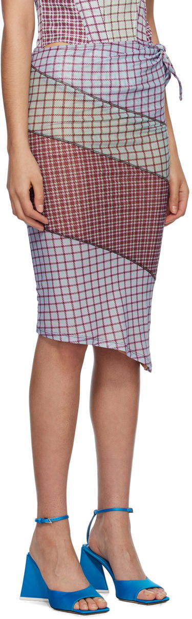 Sukňa Miaou Miaou Sienna Midi Wrap Skirt Rôznofarebný | 4031PM2BRS, 1