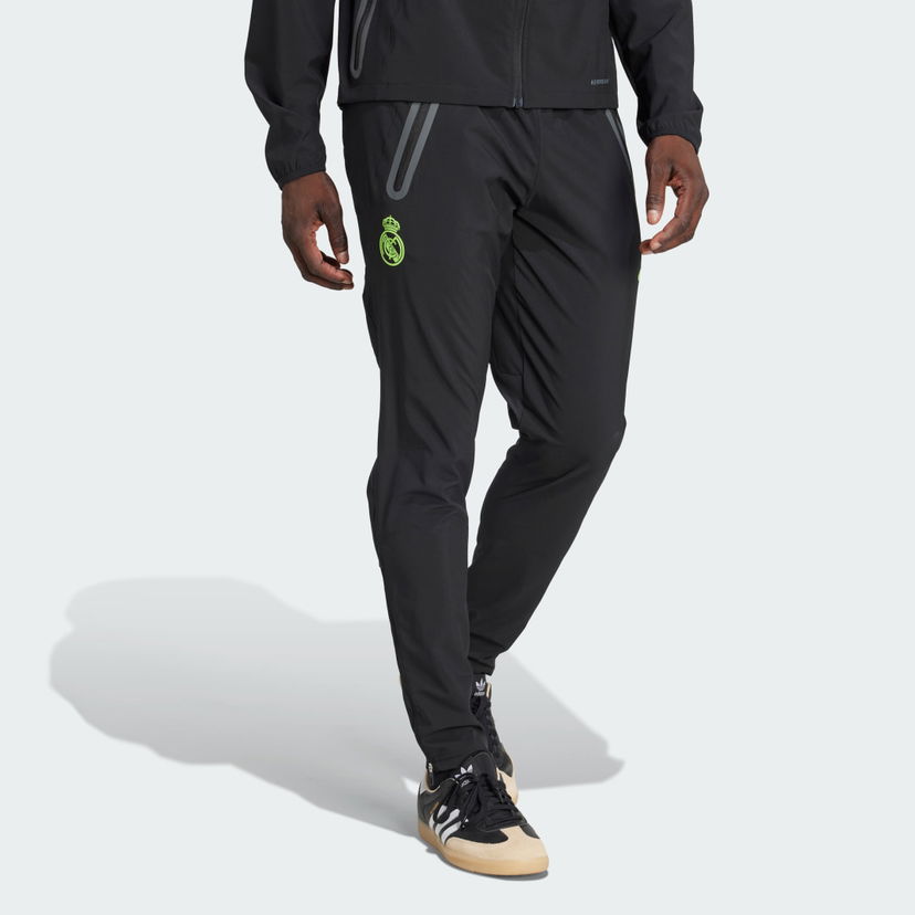 Tepláky adidas Performance Real Madrid Tiro 25 Pro Vis Tech Travel Pants Čierna | JV5323