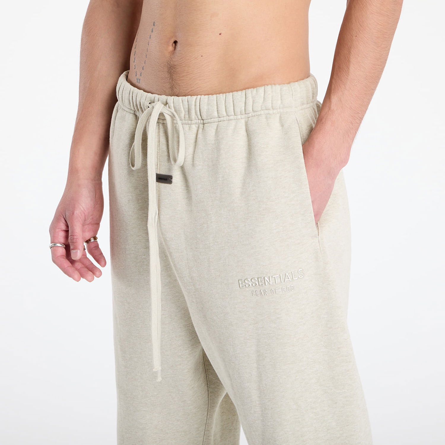 Tepláky Fear of God Fear of God Essentials Relaxed Fleece Sweatpants Béžová | 130SP258222F-969, 1