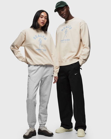 Mikina Sporty & Rich NY Running Club Sweatshirt Béžová | CRAW2348CR, 1