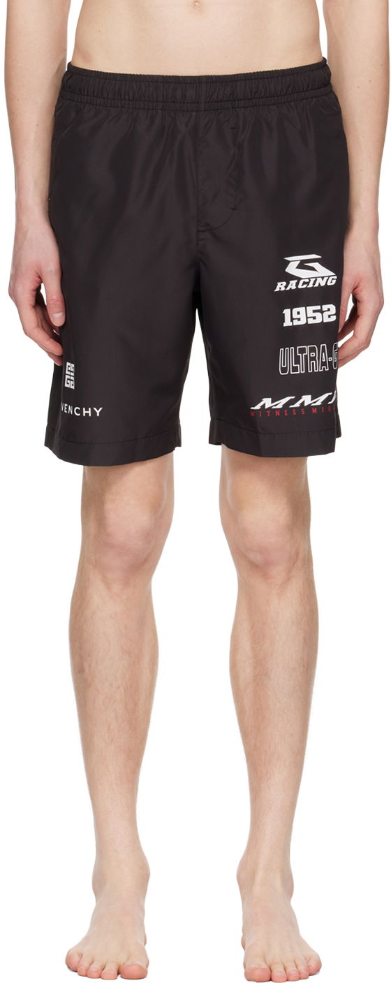 Plavky Givenchy Givenchy Printed Swim Shorts Čierna | BMA00Y1YCB, 0