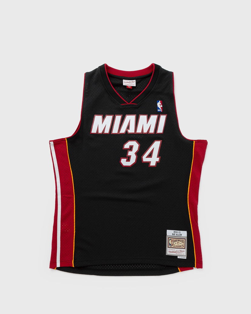 Dres Mitchell & Ness NBA SWINGMAN JERSEY MIAMI HEAT 2012-13 RAY ALLEN #34 Čierna | SMJY6134-MHE12RALBLCK