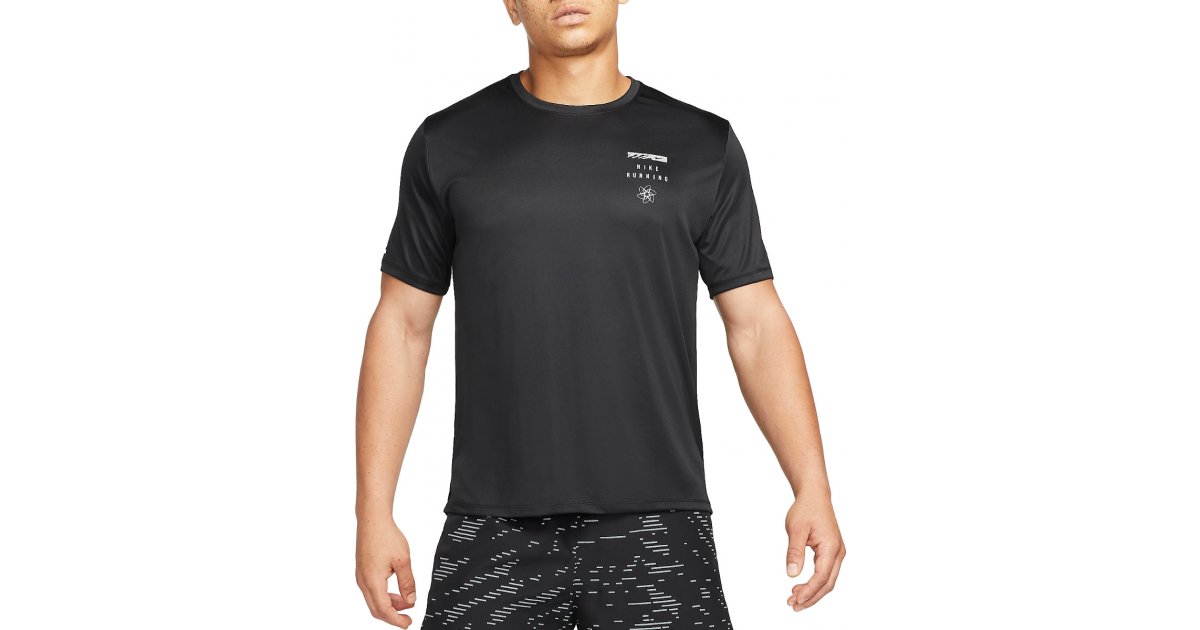 Tričko Nike Run Division Miler Dri-FIT UV T-Shirt Čierna | dm4711-010, 1