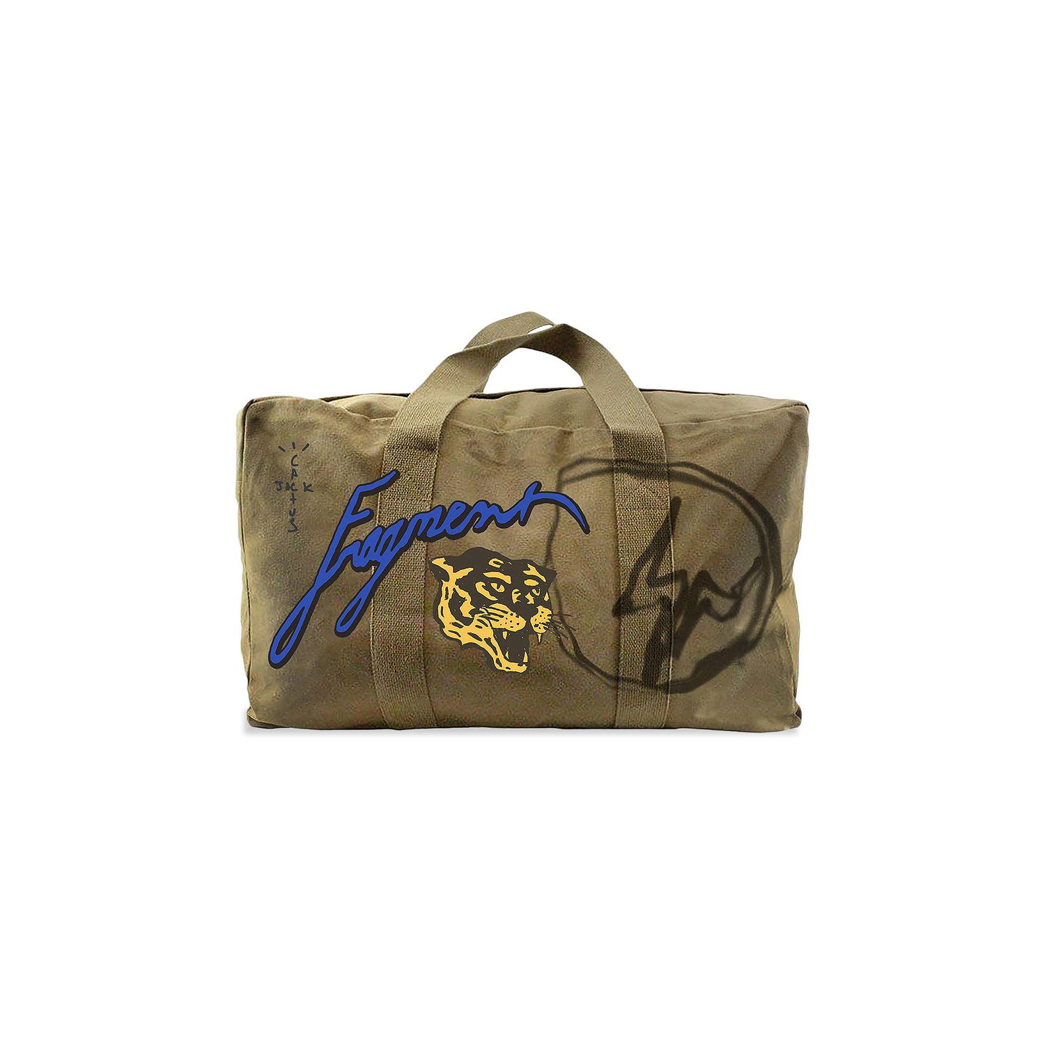 Cestovná taška Cactus Jack by Travis Scott Fragment x Icons Duffle Zelené | CJFR AB17 OLIV, 1