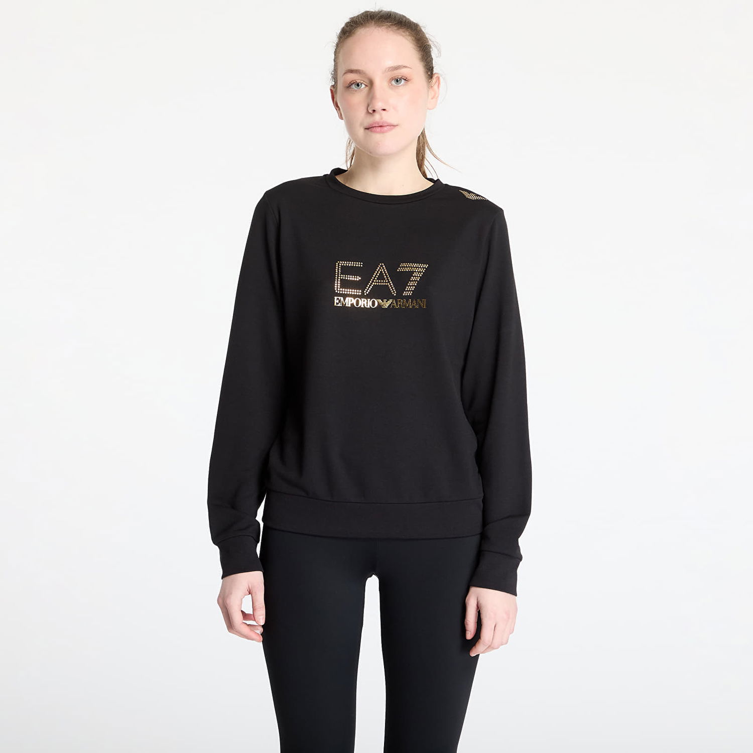 Sveter Emporio Armani EA7 Emporio Armani Train Evolution T-Shirt Čierna | 8NTM45TJ9RZ1200, 0