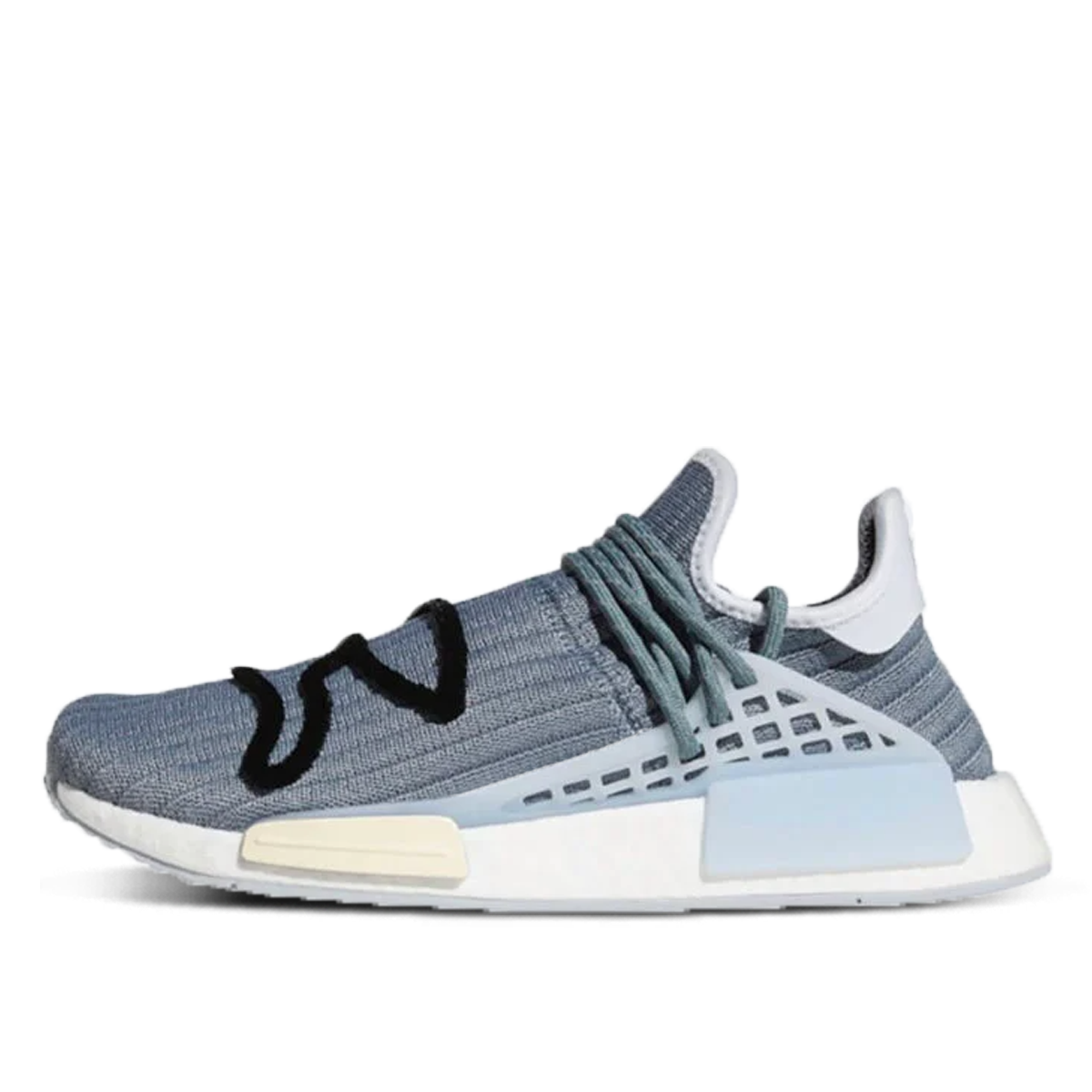 Tenisky a topánky adidas Originals BBC Ice Cream x Pharrell x NMD Human Race 'Running Dog - Space Grey' Šedá | GX3066, 0