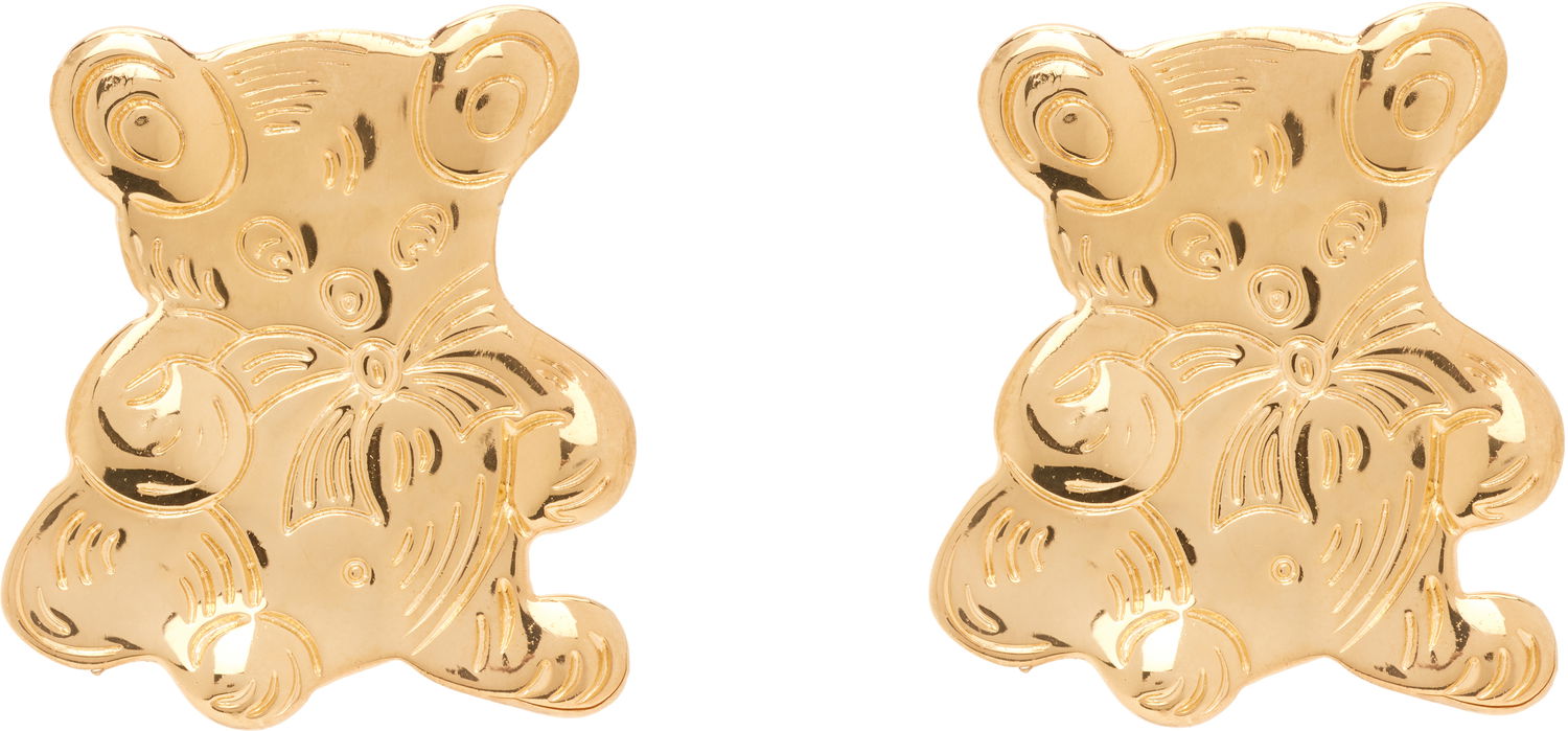 Náušnice Chopova Lowena Teddy Bear Stud Earrings Metalická | 6638, 0
